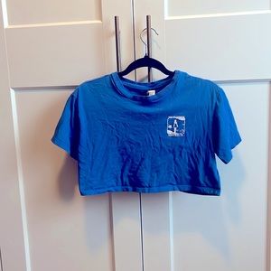 H&M cropped tee size small